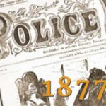 historical image of police news