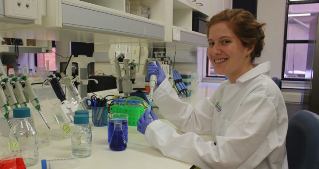 Dr Maddie James from the ARC Centre of Excellence for Plant Success in Nature and Agriculture working on the genetics of plant adaptation