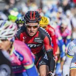 Racing cyclists
